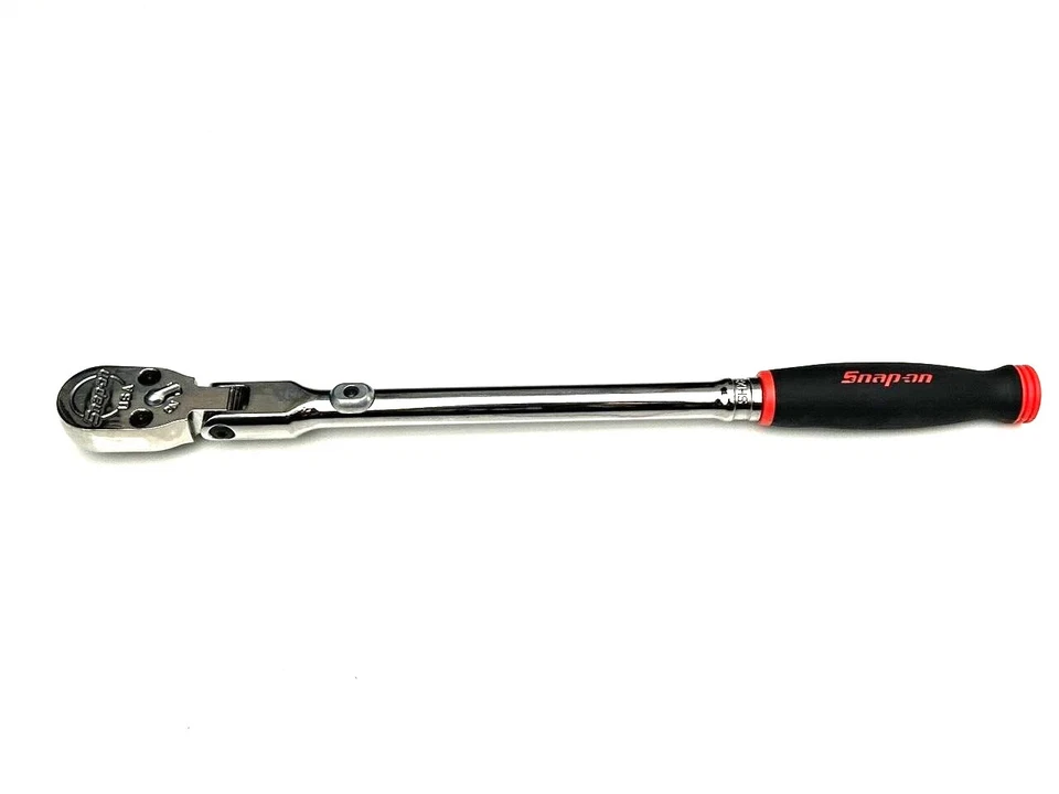 SNAP ON TOOLS USA SHX80B 1/2" Dr cabo de aperto macio trava cabeça flexível catraca NOVO+ - Imagem 2 de 4