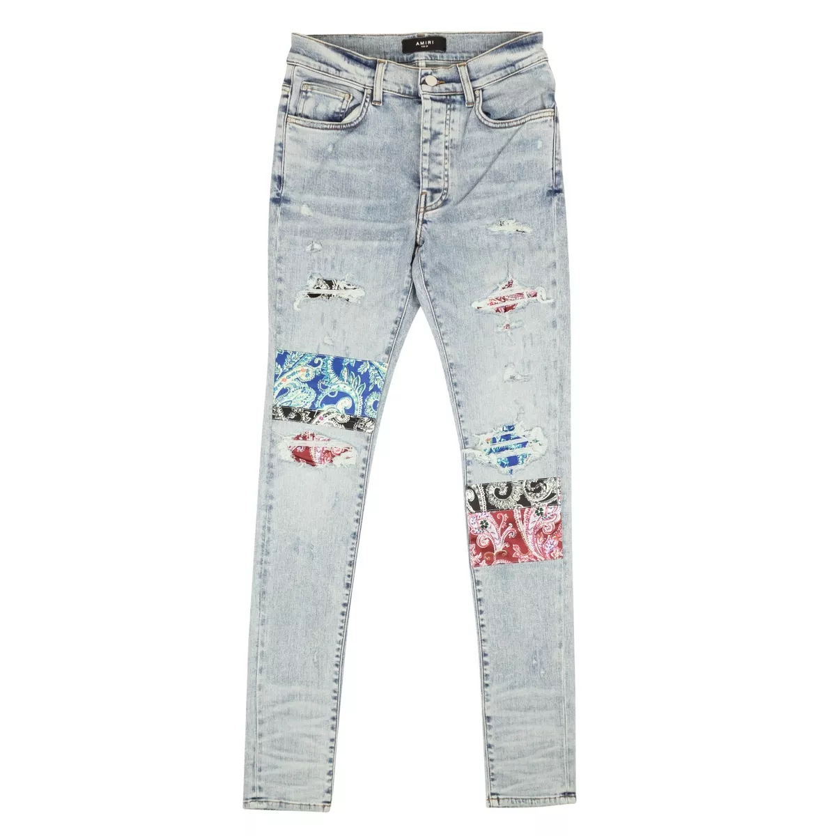 Amiri jeans 2025 art patch