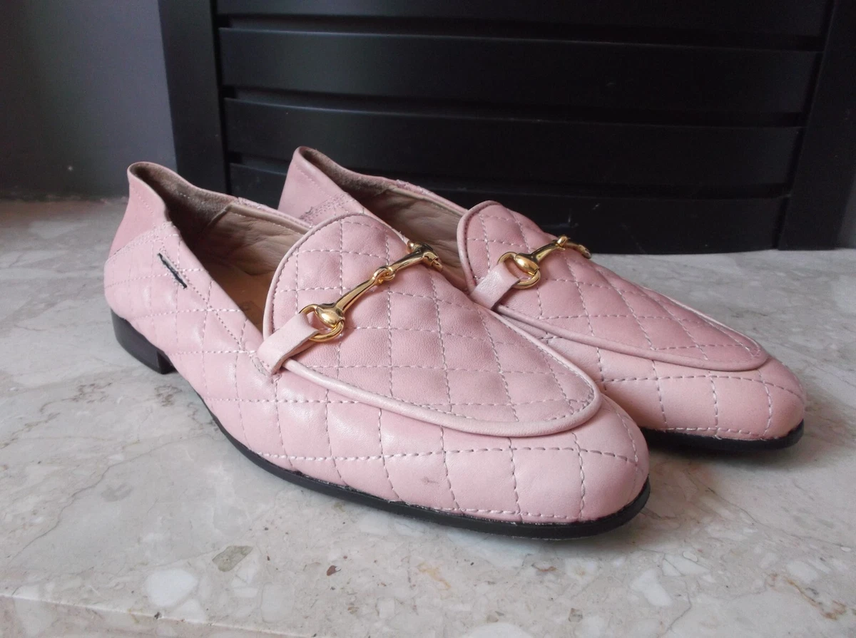 Russell and shop bromley pink loafers