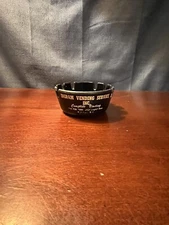 vintage plastic advertising ashtray