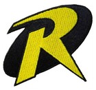DC Comics Robin Embroidered Iron On Patch Superheros 3.5" x 3"