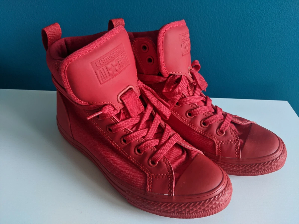 Guard Star Top Chuck Size eBay All Red All #645342C | Junior Converse CT 3 Hi Taylor