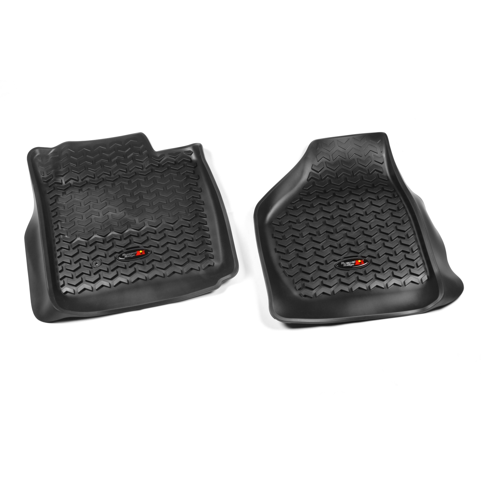 Tapis de sol tout terrain F250 protection cabine avant noire 2008 2010