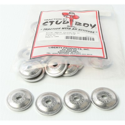 Stud Boy Power Plate Round Backers - 24/Pack 2554-P1