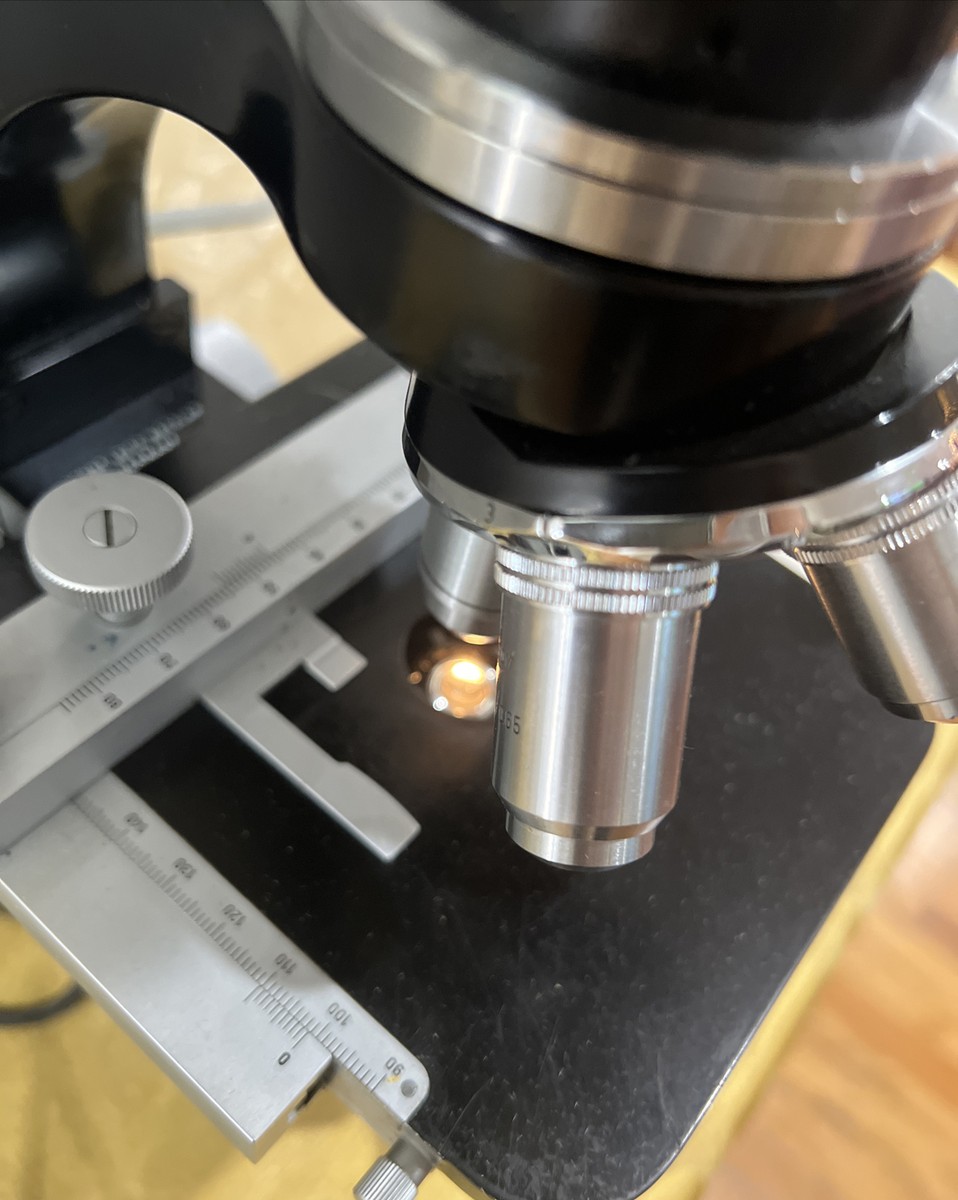 Ernst Leitz Wetzlar GmbH Microscope With case and extras | eBay