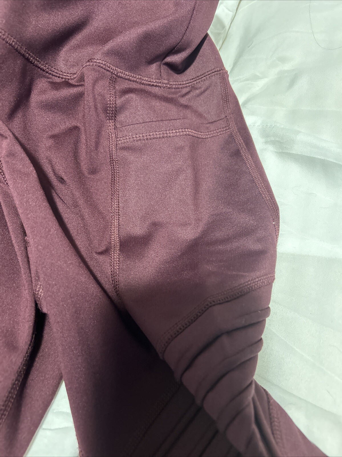 Leggings sportivi Fila colore marrone vino Rn#73277