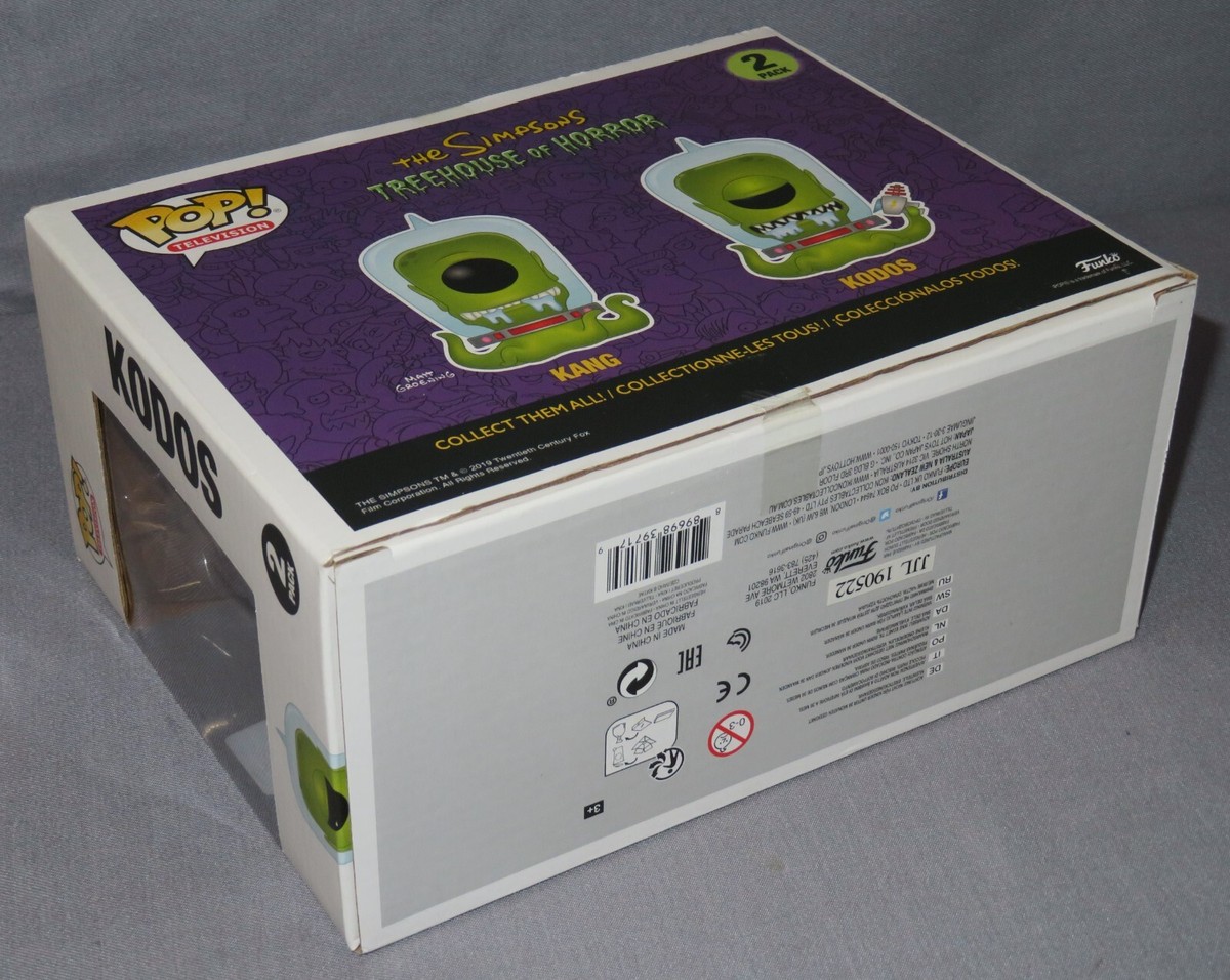 【訳あり】ファンコポップ！ シンプソンズ カングとコドス Funko Pop! Simpsons Treehouse of Horror Kang and Kodos
