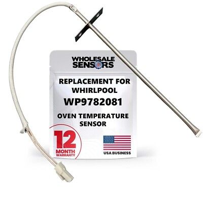 #ad Replacement for Whirlpool WP9782081 Oven Temperature Sensor 12 Month Warranty $39.99