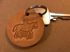 Leder Anhänger Westernreiten Quarterhorse Appaloosa Painthorse Westernsattel Bos