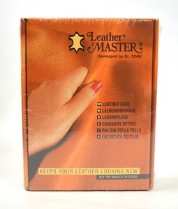 LEATHER MASTER Maxi Cleaning Kit By: Dr. Tork *Sealed