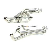 Stainless Long Headers For 66-1987 Chevy Gmc C10 C20 K10 K20 Sbc 305 327 350 383