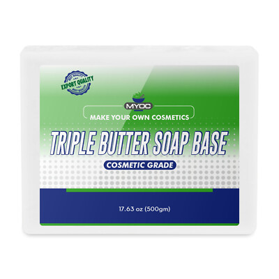 Triple Butter Melt & Pour Soap Base with Shea, Cocoa & Kokum Butter -500g-2000g