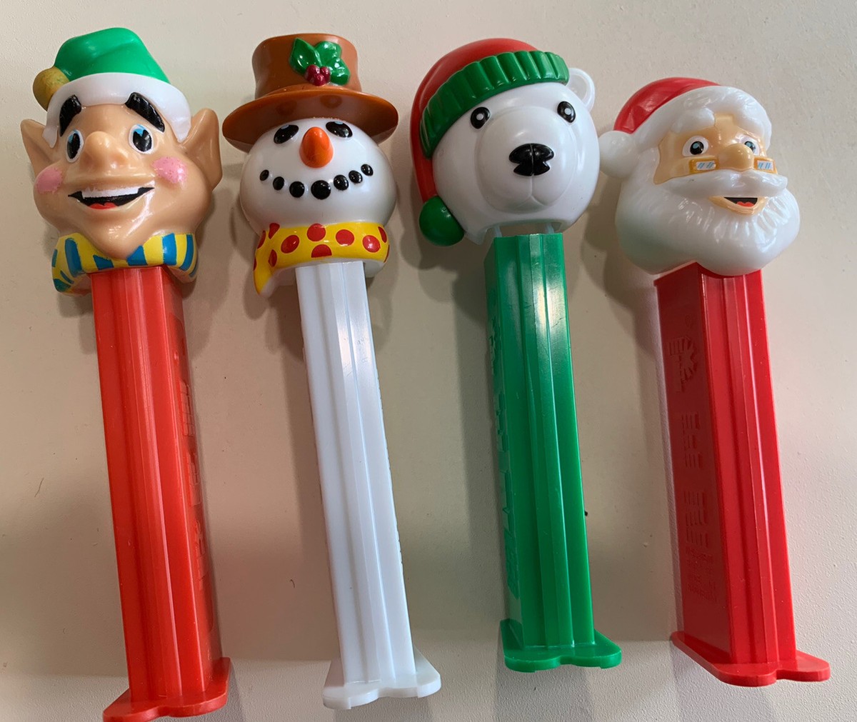 Pez Dispenser Christmas Set Lot of 4 | eBay