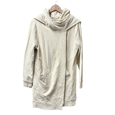 NEW Soft Surroundings Go Lively Travel Wrap Jacket Cardigan Beige Tan Medium M
