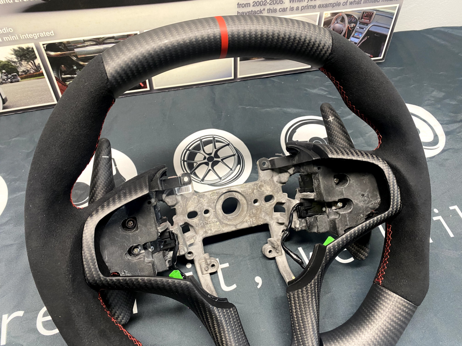 2017+ 2nd gen 17-22 Acura NSX Bespoke OEM Carbon Fiber Extended Paddles