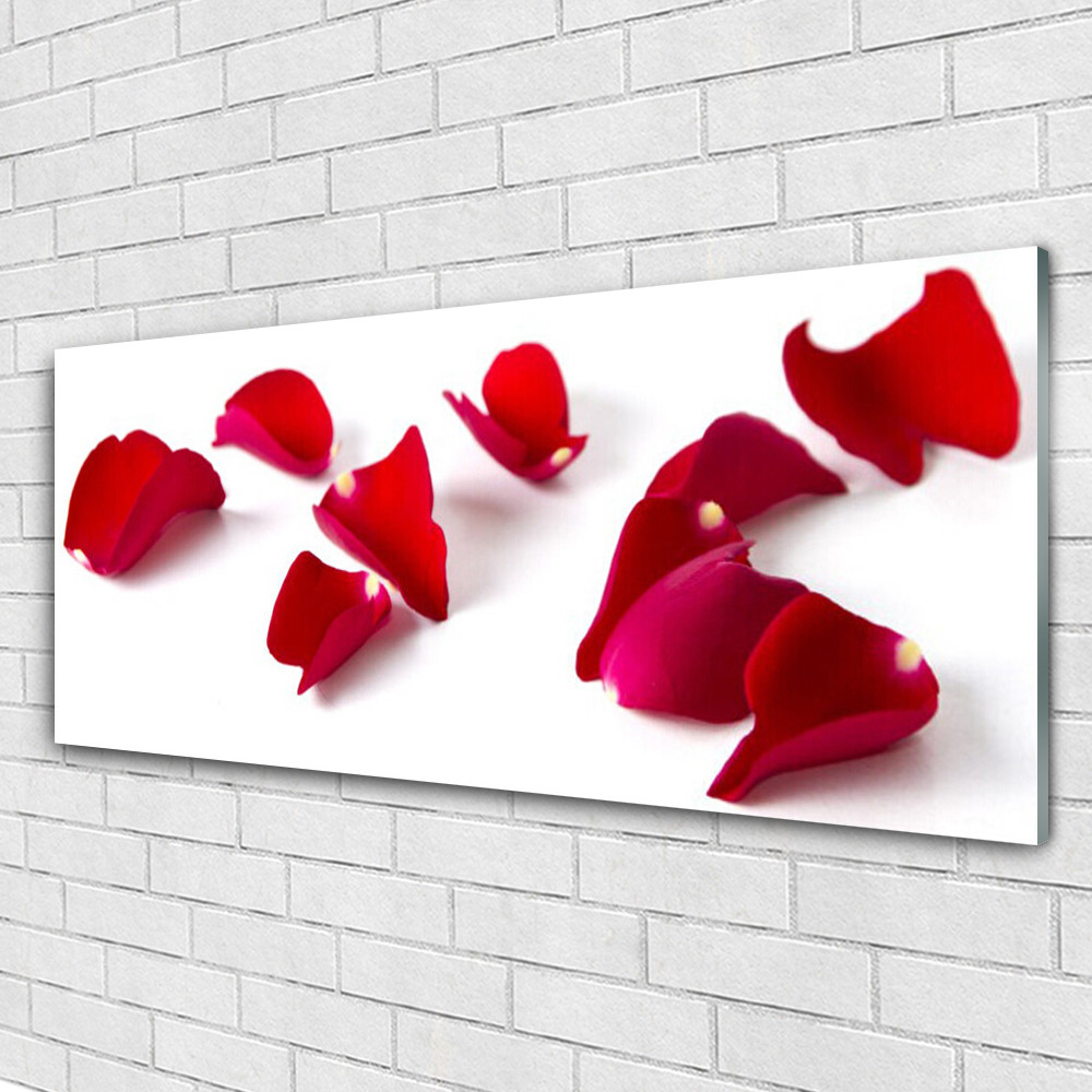 Cadre plexiglas fleurs 125x50 cm pour moderniser un mur vide sans effort