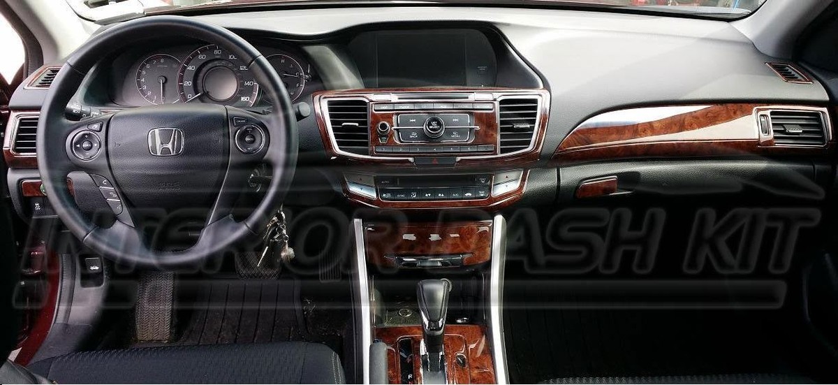 HONDA ACCORD EX-L SPORT INTERIOR WOOD DASH TRIM KIT SET 2018 2019