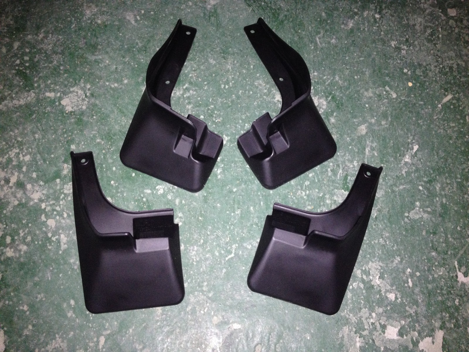 2014-2015 Toyota Vios Black Sedan Mud Flaps Splash Guards for Fenders-image