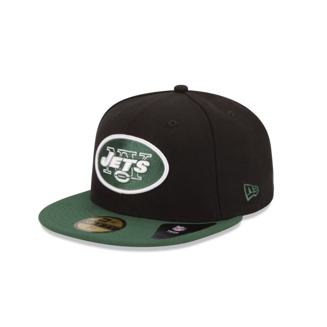 New York Jets New Era NFL Team Basic 59FIFTY Fitted Hat - Black