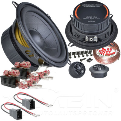 GROUND ZERO LAUTSPRECHER für RENAULT KANGOO II Rapid 2008-2012 Front Vorn #AO2Z