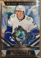 2023-24 Black Diamond Diamond Relic Rookies #BDR-AM Aidan McDonough RC 86/99