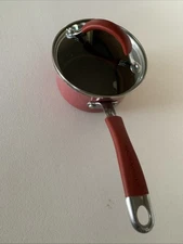 Rachael Ray Red 1 Quart Sauce Pan W/ Lid
