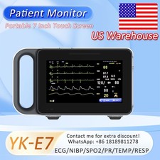 7 Inch Touch Screen Portable Multi-parameter Patient Monitor Vital Signs Monitor