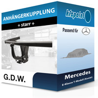G.D.W. AnhäNgekupplung Starr Passend FüR Mercedes E-Klasse T-Modell (Kombi) 23-