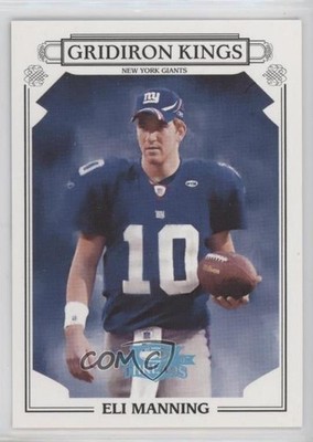 2007 Donruss Threads Pro Gridiron Kings Platinum /25 Eli Manning #PGK-19 5c9