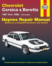Chevrolet Corsica Beretta 87-96 Haynes Repair Manual Chevrolet Corsica Beretta 87-96 Haynes Repair Manual