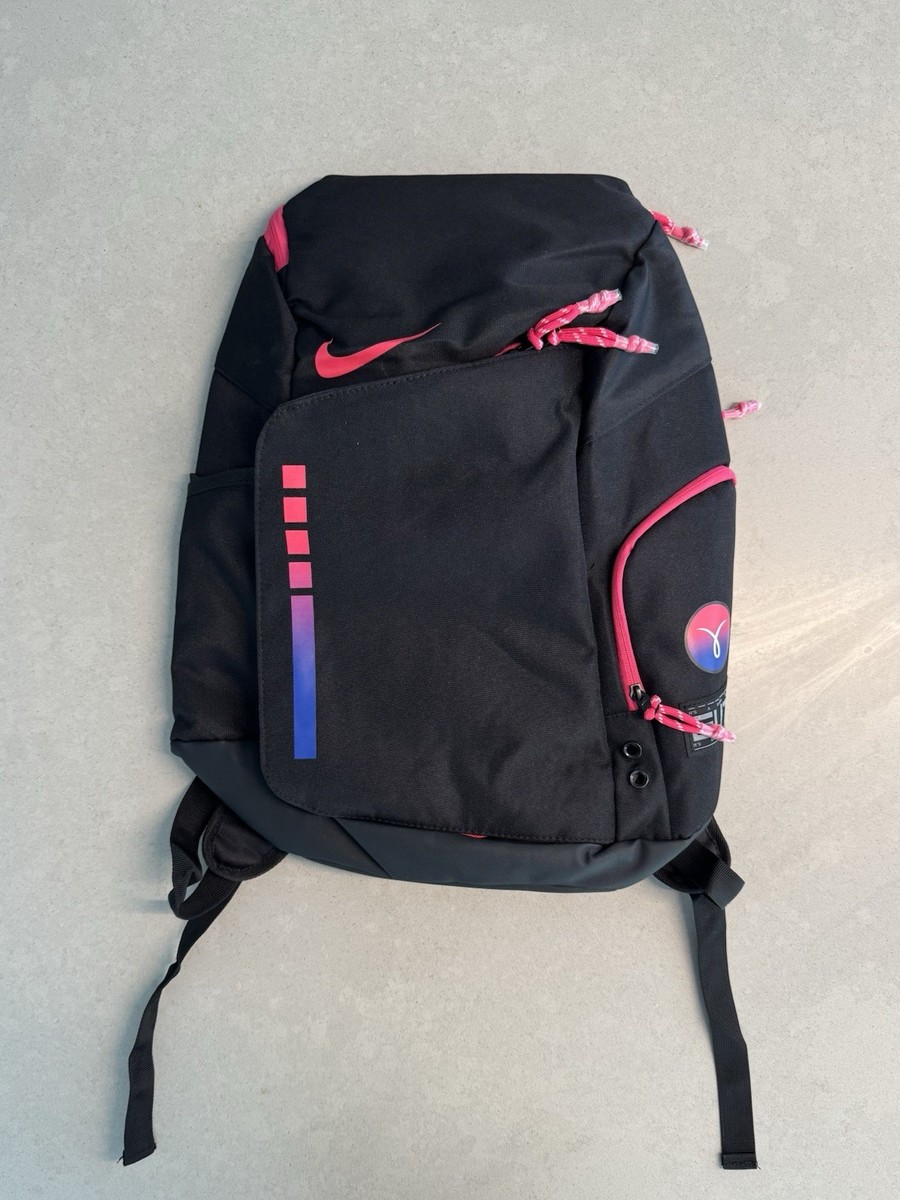 Nike Elite Pro Breast Cancer Awareness Basketball Backpack Black Pink  BA6164-011