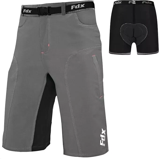 Men's MTB Cycling Short Off Road Bicycle With CoolMax Padded Liner Shorts uk - Image 2 of 4
