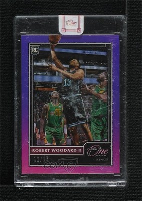 2020 Panini One and One Rookies Purple /25 Robert Woodard II #150 Rookie RC 11pj