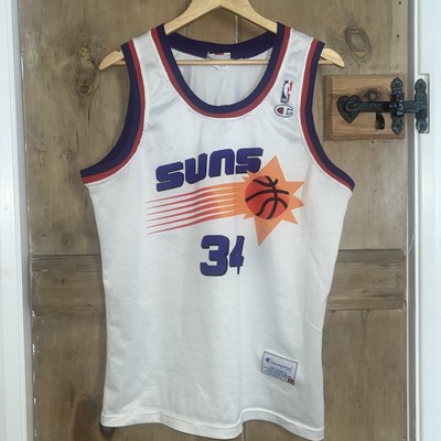 Champion Phoenix Suns Charles Barkley 34 NBA Trikot 100% Authentic Größe L