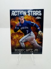 2023 Topps Chrome Update Series - Action Stars Bobby Witt Jr. #ASC-17