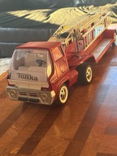 Vintage Tonka Fire Ladder Truck Cab Over
