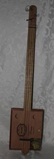 Aganorsa Miami Cigar Box Guitar Very Good Used Condition