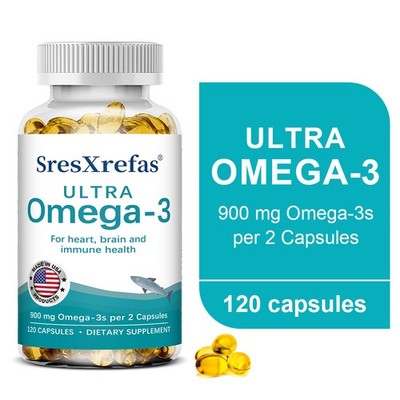 Omega 3 Weichkapseln FüR Herz Gehirn UnterstüTzt Das Immunsystem 30 120 StüCk