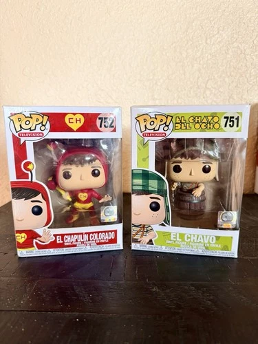 Funko Pop! Vinyl El Chapulin Colorado & El Chavo #752 #751 Television