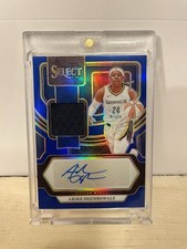 2024 Panini Select WNBA - Arike Ogunbowale Blue Prizm Patch Auto /49 (AU, MEM)