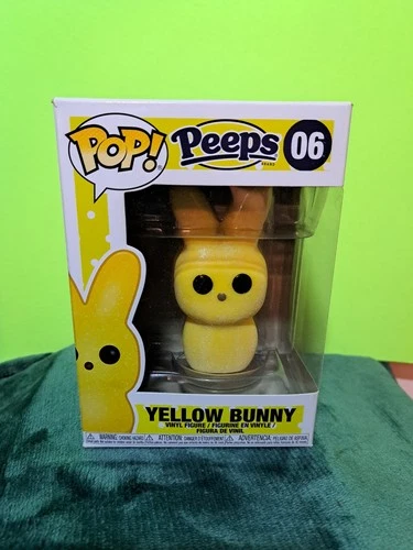 Funko Pop! Vinyl: Ad Icons - Peeps: Yellow Bunny #06 w/Protector
