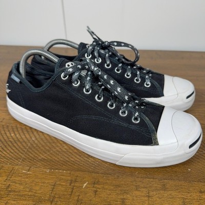 Converse Shoes Mens 9.5 Black Jack Purcell Pro Illegal Civ OX low Top Skate Cons