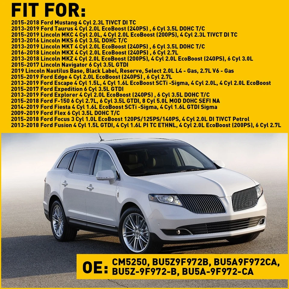 Датчик давления топливной рейки для Ford Edge Escape Expedition Explorer 2013-2019 годов выпуска США - Изображение 4 из 4