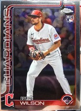 2025 Topps Chrome Update Series - Will Wilson #USC187 (RC)