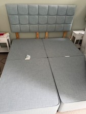 superking divan bed base and headboard 4 drawers