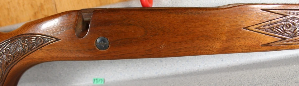 Elegante Winchester Modelo 70 Cuadros Nogal LA Acción Larga DBM Stock ¡ENVÍO GRATUITO! Foto 4 de 4