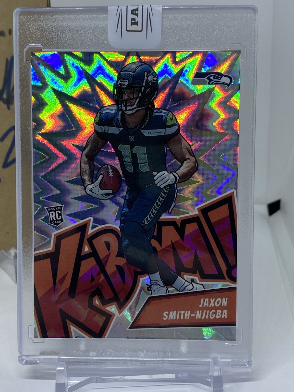 2023 Panini Absolute - Kaboom! Vertical Jaxon Smith-Njigba #K14 (RC)