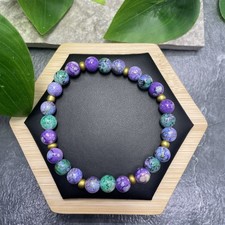 Handmade Bead Beaded Stackable 8  Plus Stretch Bracelet New Free Ship C1240