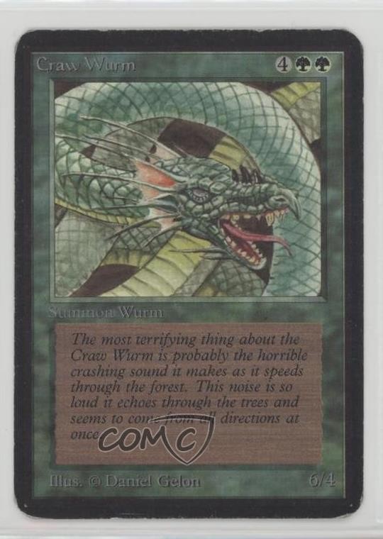 Craw Wurm Magic: Limited Edition Alpha 1993