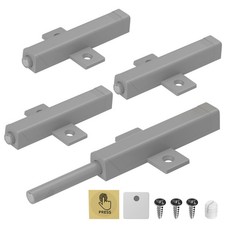 Magnetic Push Latch, Heavy Duty Push to Open Cabinet Hardware, Strong Spring ...